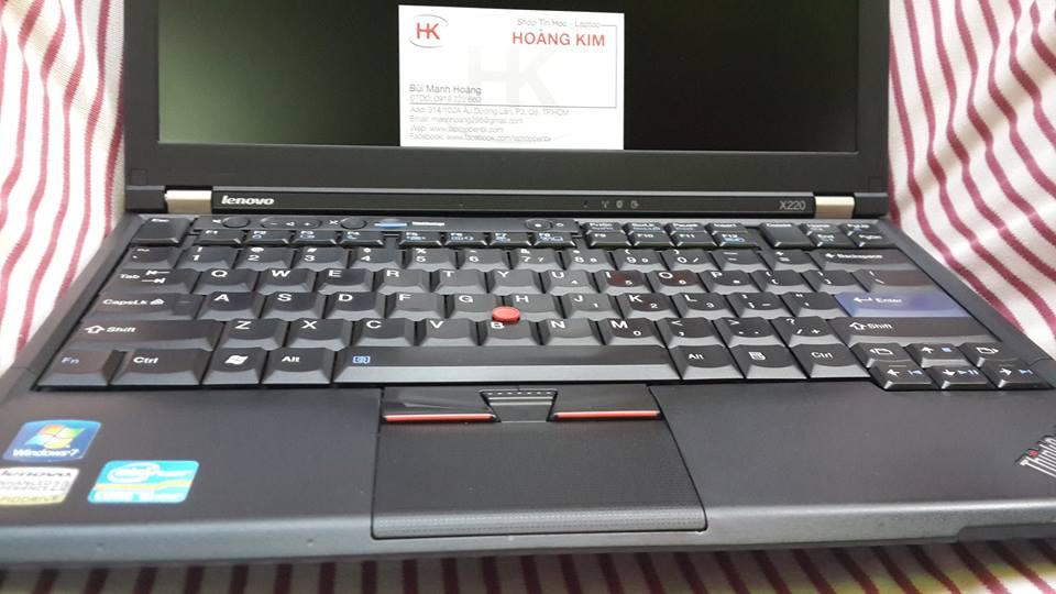 Lenovo Thinkpad X220-i5 2520M,4G,320G,12,5inch,webcam,9cells, máy đẹp - 4