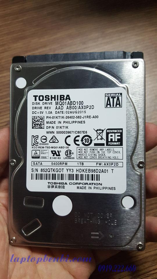 Ổ cứng laptop 1TB (1000GB) TOSHIBA | Ổ cứng zin tháo máy